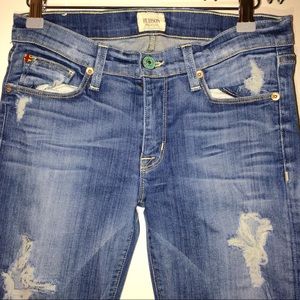 HUDSON DARK BLUE JEANS
